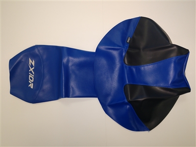 (Color: 2004 Blue) 2004-2005 Kawasaki ZX10R Seat Covers with Logo