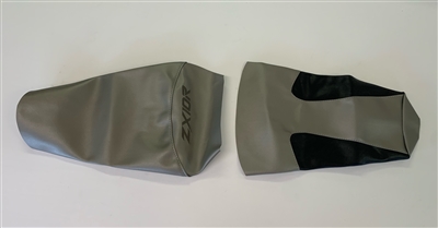(Color: 2005 Tianium/Black) 2004-2005 Kawasaki ZX10R Seat Covers with Black ZX10R Logo