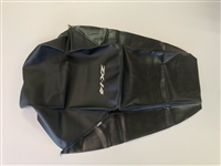 (Color: 2006 Black) 2006-2011 Kawasaki ZX14 Seat Covers with Silver ZX14 Logo