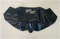 (Color: 2006 Black/Silver) 2004-2007 Honda CBR1000RR Tank Bra | Cover | Wrap with RR Logo