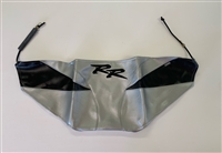 (Color: 2005 Silver/Black Wing) 2003-2006 Honda CBR600RR Tank Bra | Cover | Wrap with Black RR Logo