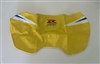 2005 Suzuki GSXR600 Yellow / White / Blue Vinyl Protective Tank Bra/Cover/Wrap with R600 Logo