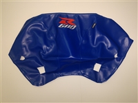 2006 Suzuki GSXR600 Blue Vinyl Protective Tank Bra/Cover/Wrap with R600 Logo