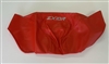 (Color: 2005 Red) 2004-2005 Kawasaki ZX10R Tank Bra | Cover | Wrap with Silver ZX10R Logo