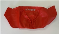 (Color: 2005 Red) 2004-2005 Kawasaki ZX10R Tank Bra | Cover | Wrap with Silver ZX10R Logo