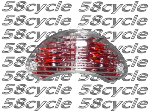 1997-2001 Suzuki TL1000S Tail Light with CLEAR Lens - Blowout