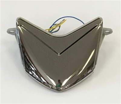 2005-2006 Kawasaki ZX6RR / ZX6R 636 LightWorks Chrome-Coated Tail Light with Integrated Signals