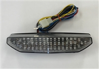 2007-2008 Kawasaki ZX6R LightWorks Clear Tail Light with Integrated Signals