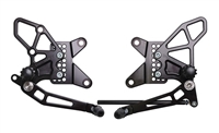 2006-2016 Yamaha R6 Vortex (V2 Version) RearSets - Black (RS616K)