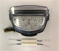 Clear Alternatives 2008-2016 Honda CBR1000RR Tail Light with Integrated Signals - CLEAR (CTL-0115-IT)