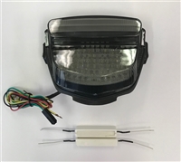 Clear Alternatives 2008-2016 Honda CBR1000RR Tail Light with Integrated Signals - Sequential - SMOKE (CTL-0115-Q-S)