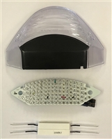 Clear Alternatives 2004-2006 Honda 599 CLEAR Tail Light Lens and LED Board with Integrated Signals - Sequential (CTL-0047-Q)