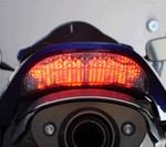 Clear Alternatives 2003-2006 Honda CBR600RR Clear LED Rear Brake Tail Light with Integrated Signals (CTL-0062-IT)