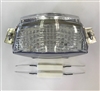 2006-2008 Kawasaki Ninja 650R Clear Alternatives Clear Tail Light with Integrated Signals (CTL-0098-IT)