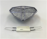 2009-2012 Ducati 1198 / R / Corse Clear Alternatives Clear Tail Light with Integrated Signals (CTL-0110-IT)