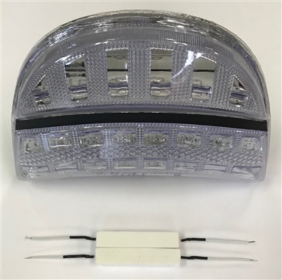 Clear Alternatives 2002-2003 Honda CBR954RR Clear Rear Brake Tail Light with Integrated Signals (CTL-0058-IT)