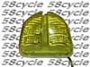 Clear Alternatives 2006-2007 Suzuki GSXR600 Yellow Tail Light with Integrated Signals (CTL-0096-IT-Y)