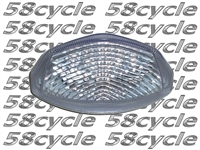 2007-2008 Suzuki GSXR1000 / 2015-2016 GSXS750 Clear Alternatives Tail Light with Integrated Signals - Clear Lens (CTL-0111-IT)