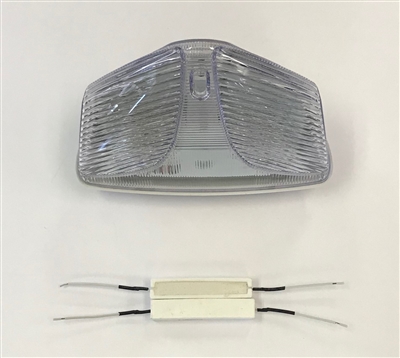 2008-2022 Suzuki GSXR600 Clear Alternatives Clear Tail Light with Integrated Signals (CTL-0130-IT)
