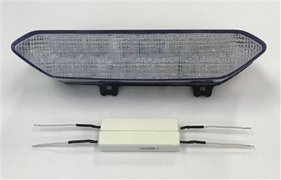 Clear Alternatives 2002-2003 Yamaha R1 Clear Rear Brake Tail Light with Integrated Signals (CTL-0056-IT)