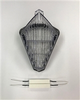 2007-2008 Yamaha R1 / 2015-2016 TMAX 500 Clear Alternatives Clear Tail Light with Integrated Signals (CTL-0105-IT)