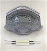 2009-2012 Kawasaki ZX6R Clear Alternatives Clear Tail Light with Integrated Signals (CTL-0108-IT)