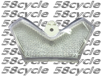 2006-2022 Kawasaki ZX14 Clear Alternatives CLEAR Tail Light with Integrated Signals (CTL-0099-IT)