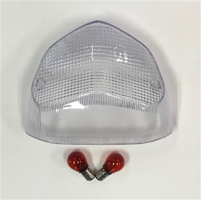 Clear Alternatives 2001-2002 Suzuki GSXR1000 Clear Tail Light Replacement Lens Cover (CTL-0009-1)