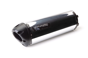 2011-2014 Honda CBR250R Two Brothers Racing Black Series M2 Full Exhaust System - Aluminum Canister (005-3020106V-B)