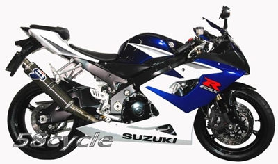 2005-2006 Suzuki GSXR1000 Termignoni Moto GP Slip-on Exhaust System