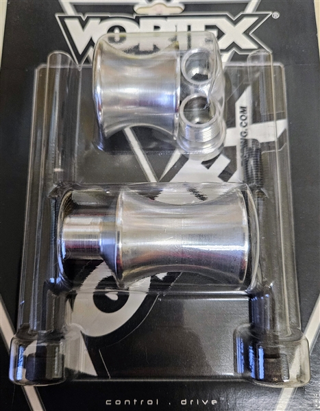 2003-2004 Kawasaki ZX6R 636 / ZX6RR Vortex Frame Slider Bases (FS404)