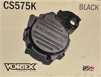 2006-2010 Suzuki GSXR600 Vortex Billet Aluminum Stator Cover / Left Side Case Cover - Black