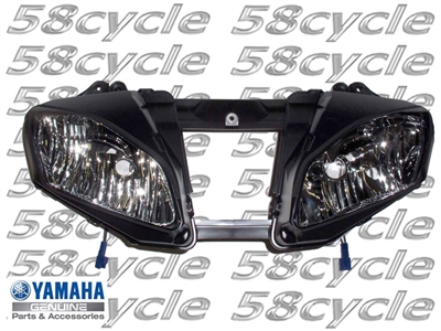 2006-2007 Yamaha R6 Headlight / Headlamp Assembly Genuine Yamaha OEM