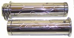 1997-2012 Suzuki GSXR600 / 750 / 1000 Polished Billet Aluminum Engraved Grips With GSXR Logo