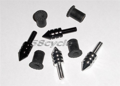 Windshield Screws with Wellnuts 8-pack - Spike