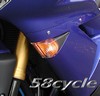 2004-2005 Kawasaki ZX10R Clear "Euro Style" Front Turn Signal Lights