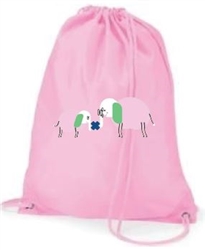 Kissing It Better Drawstring Bag