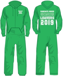 Leavers Onesie 2019 - with LEAVERS 2019 down left sleeve (7 colours to choose from)