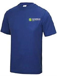 SLTC Team Tennis Blue T-shirt for U13s-U14s (Ladies and Unisex)