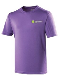 SLTC Team Tennis Purple T-shirt for U15s-U16s (Ladies and Unisex)