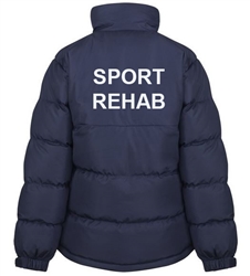 SUPRA 2020 - Puffer Jacket (Classic or Slim fit) - SPORT REHAB back print