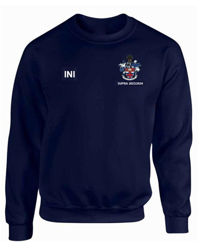 SUPRA23 Sweatshirt - with initials (navy or black)