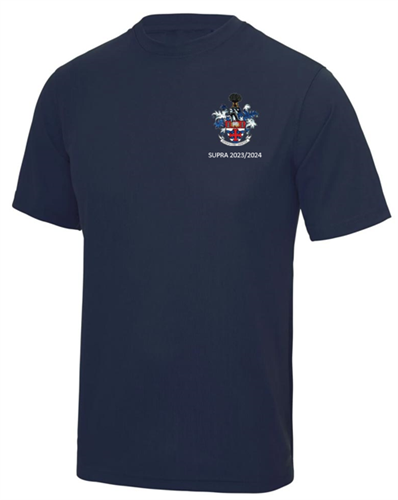 SUPRA23 Sports T-shirt - no initials (navy or black)