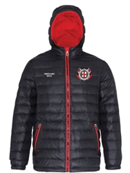 Padded Jacket Black/Red (Ladies and Unisex)