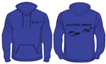 Supersoft personalised Wimbledon Dolphins Hoodie