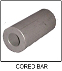 SAE 863, Sintered Iron Copper "Oversize" Cored Bar Stock