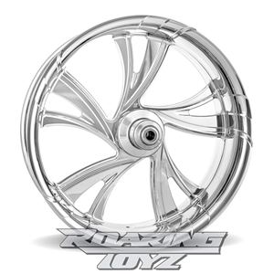 Cruise Chrome Plated Forged Aluminum Performance Machine Custom Billet CNC Wheel for Sportbikes Suzuki Yamaha Kawasaki Honda GSXR Hayabusa Wheels ZX14 ZX10 ZX6 R1 R6 600 750 1000 1400 1300 YZF SV TL B King 2015 2016 2017 2018 2019 300 240 Fat Tire