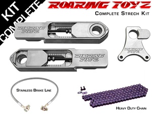 96-03 GSXR 600/750 & 01-02 GSXR 1000 Swingarm Extension Package Kit