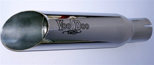 08-16 CBR1000RR VooDoo Polished Slip-On Exhaust