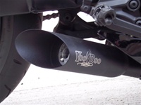 06-07 GSXR 600 750 VooDoo Black Slip-On Exhaust